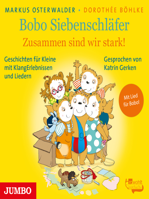 Title details for Bobo Siebenschläfer. Zusammen sind wir stark! by Markus Osterwalder - Available